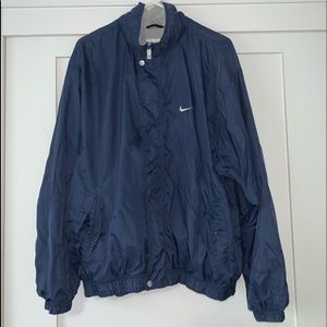 Vintage Nike Windbreaker (Navy) Size Large